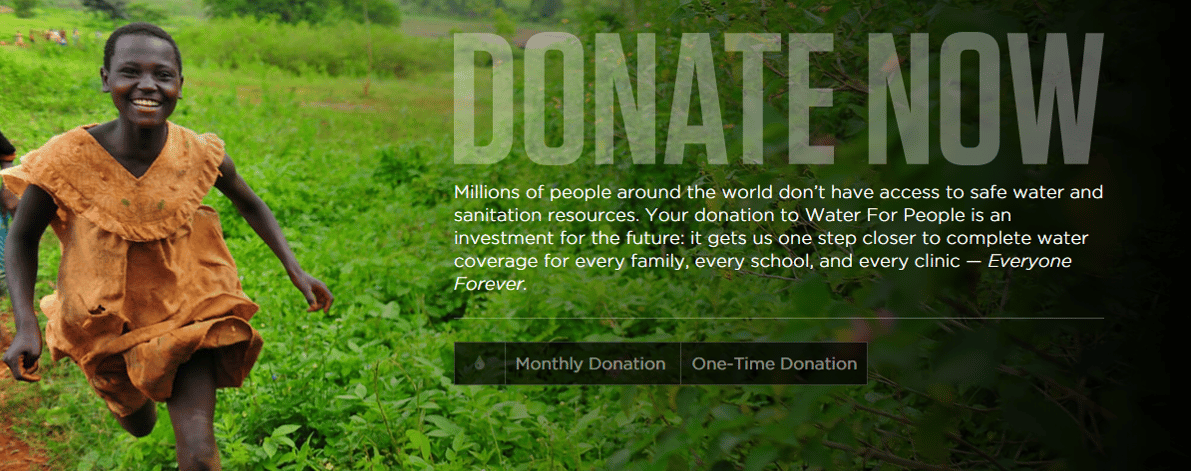 Donate Water For People