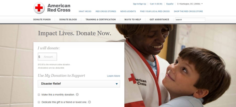 Red-cross-donations